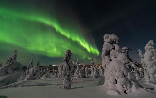 瑞典芬兰爱沙尼亚双邮轮北极圈8日游 极地火车